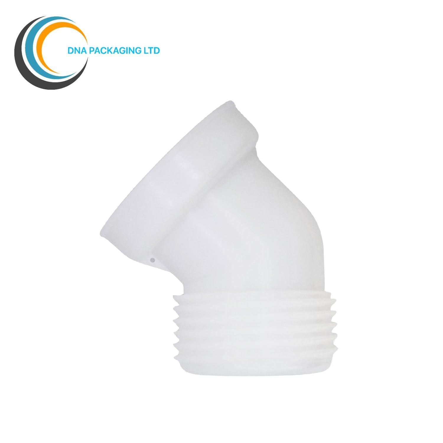 IBC S100x8 (3 inch) Female to (3 inch) IBC S100x8 Male 45-degree elbow