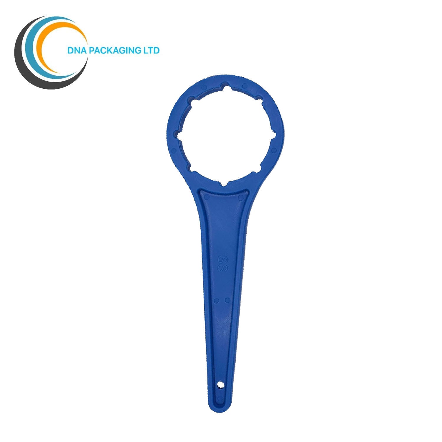 Blue Plastic Drum Spanner for 61mm drum necks