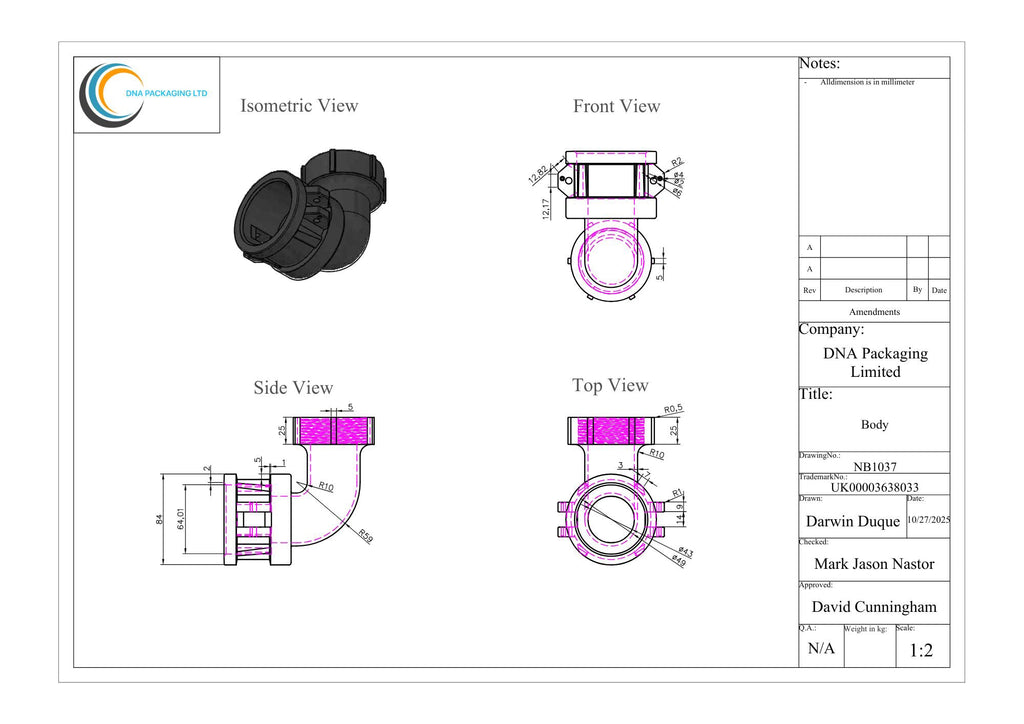 Camlock Coupler (2 inch) to (2 Inch) BSP Female 90-degree elbow
