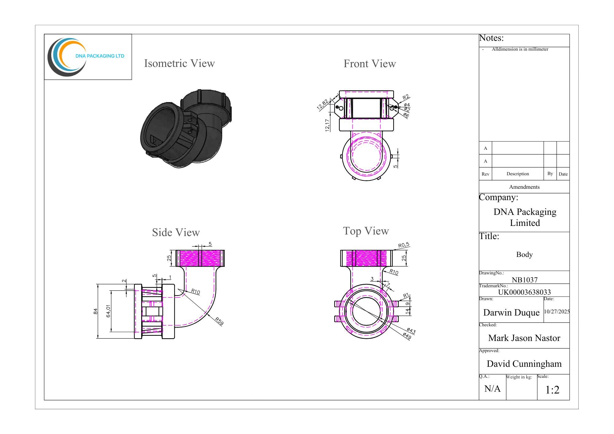 Camlock Coupler (2 inch) to (2 Inch) BSP Female 90-degree elbow