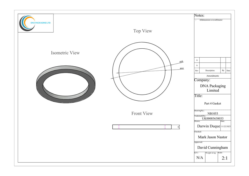 IBC S60x6 (2 inch) Female to (2 inch) BSP Female Swivel Buttress