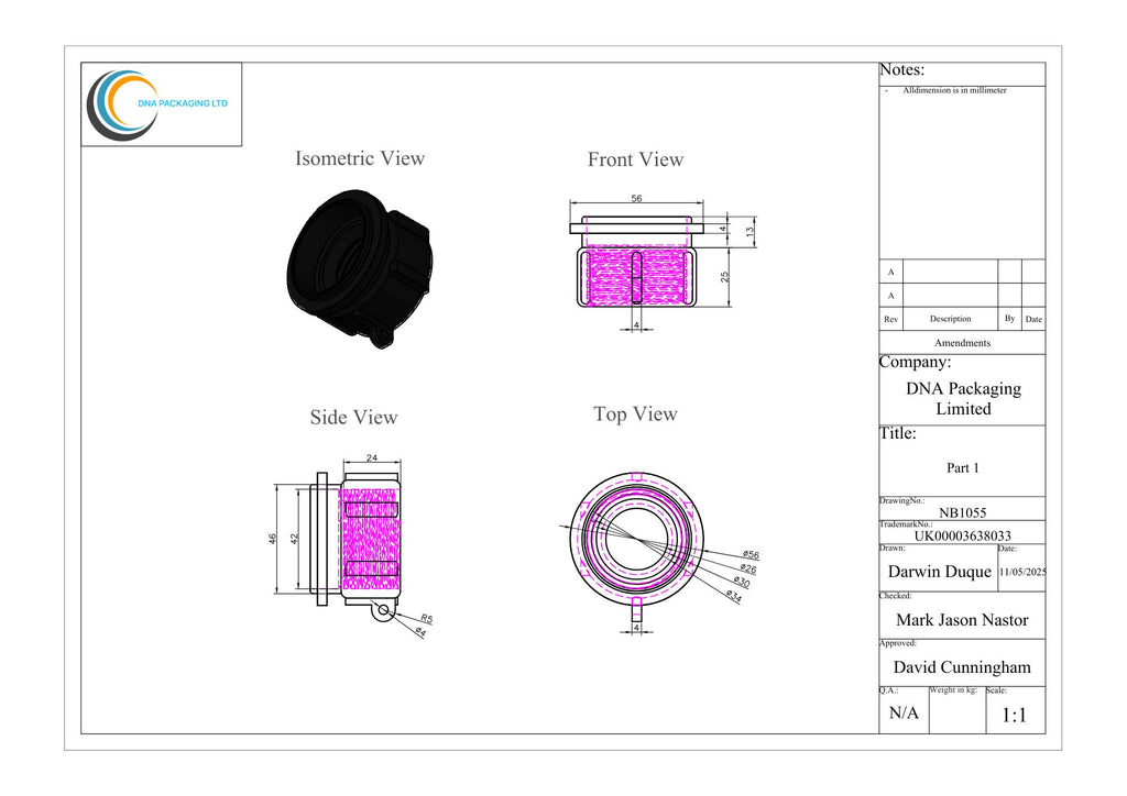 IBC S60x6 (2 inch) Female to (1.25 inch) BSP Female Swivel Buttress