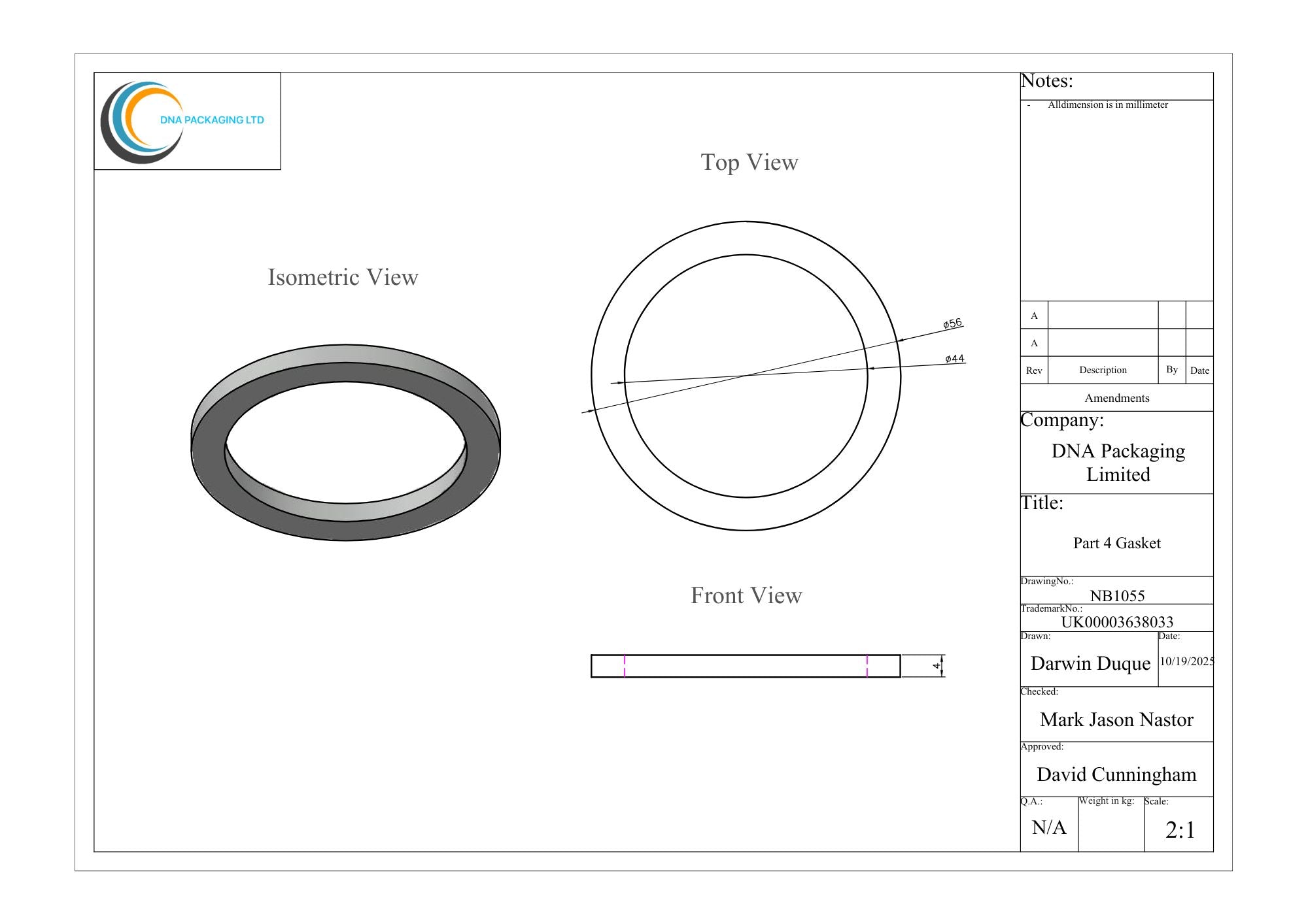 IBC S60x6 (2 inch) Female to (1.25 inch) BSP Female Swivel Buttress