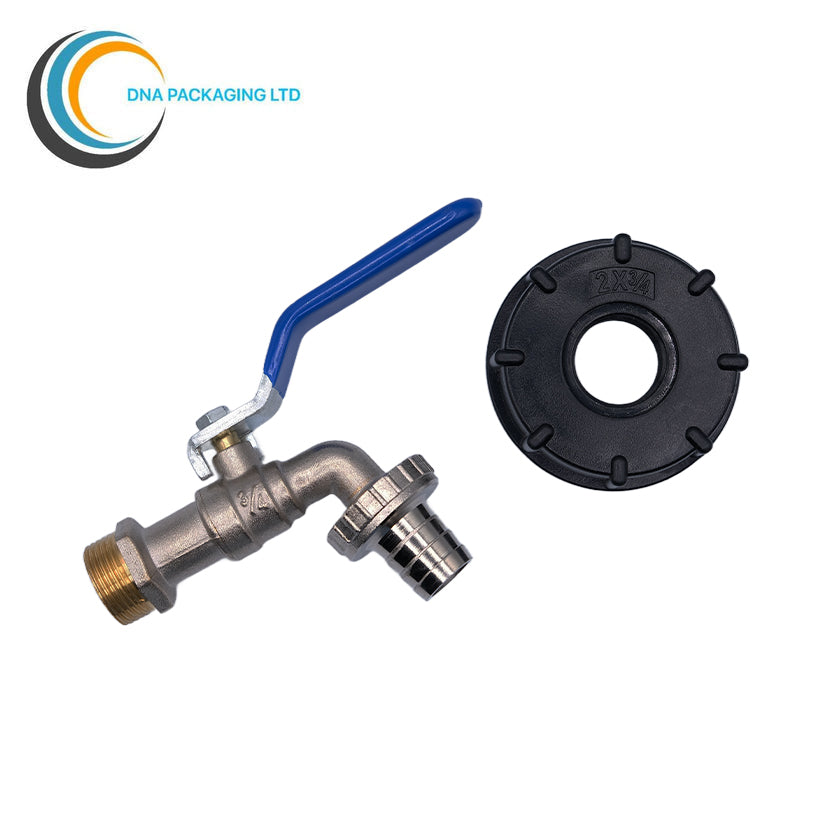 IBC S60x6 (2 inch) Female to Metal Tap