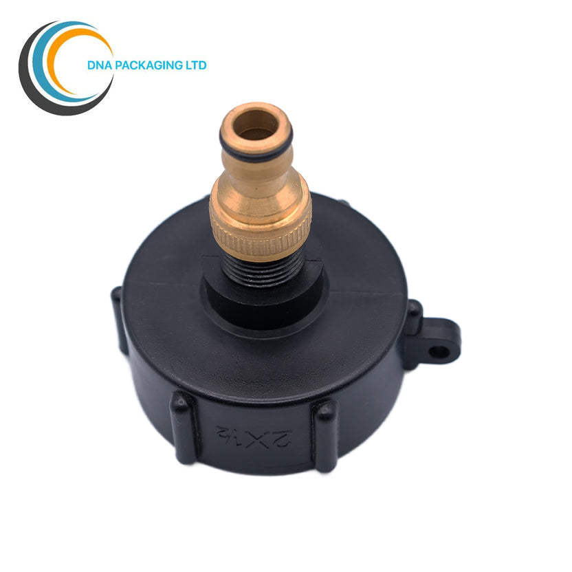 IBC Heavy Duty Brass to (0.5 inch) Hose Nipple