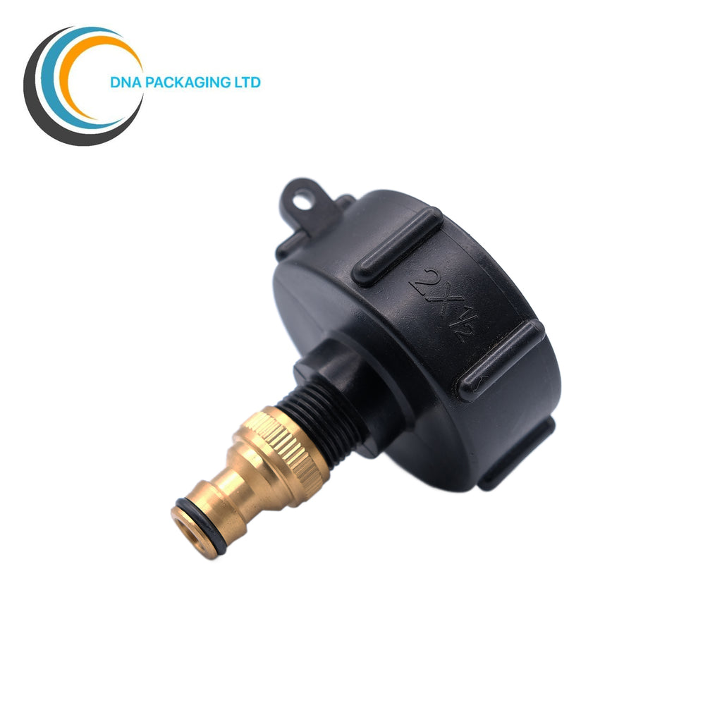 IBC Heavy Duty Brass to (0.5 inch) Hose Nipple