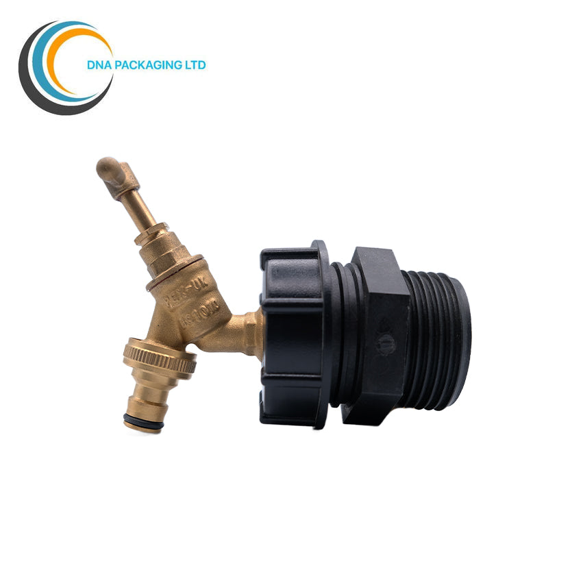 TriSure Drum Male Adaptor 56x4 to Brass Tap hose Pipe connection