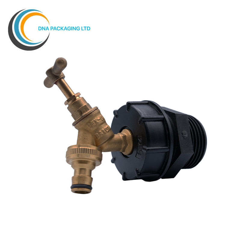 TriSure Drum Male Adaptor 56x4 to Brass Tap hose Pipe connection