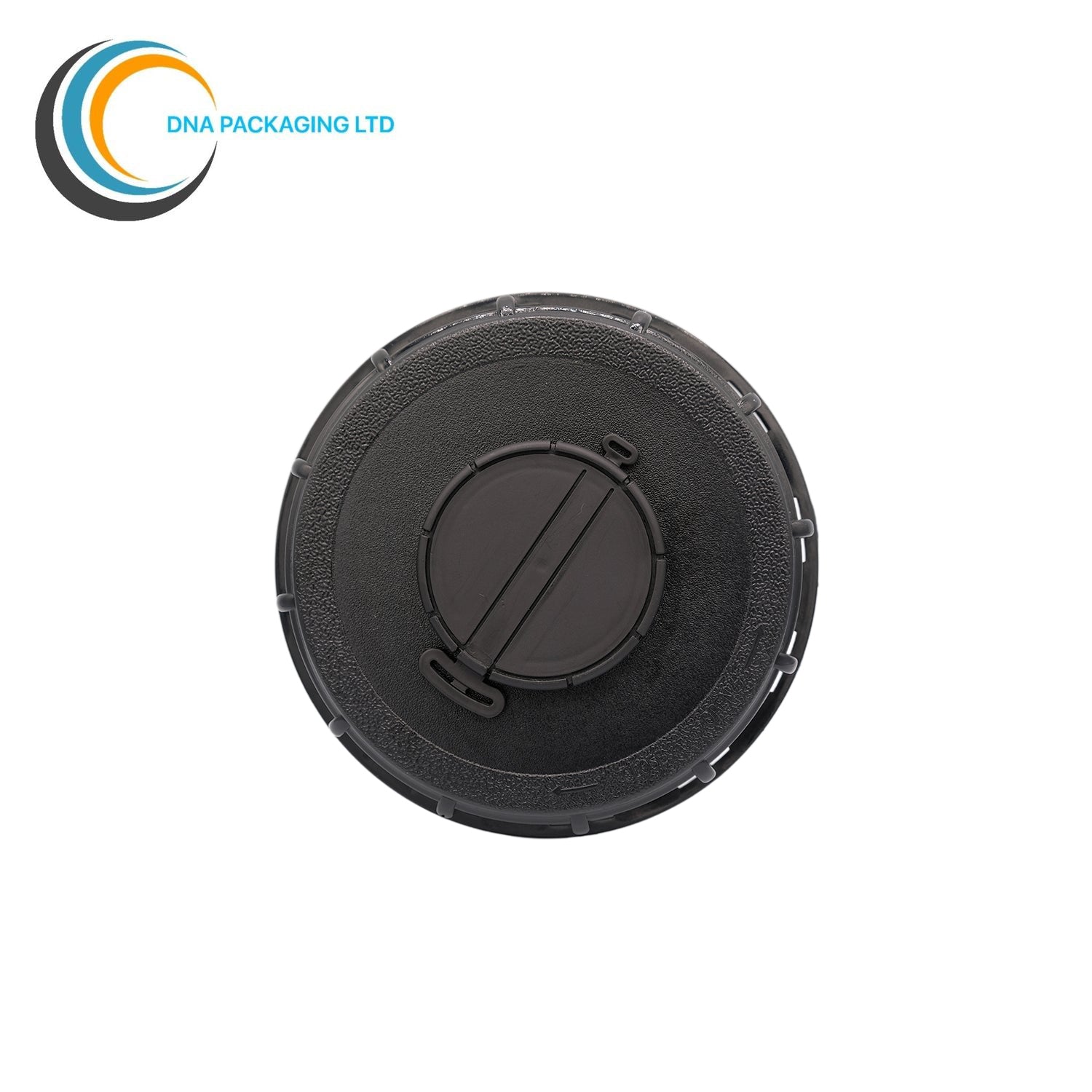 IBC Lid - 150mm Black with 2x (0.5 inch) BSP Male