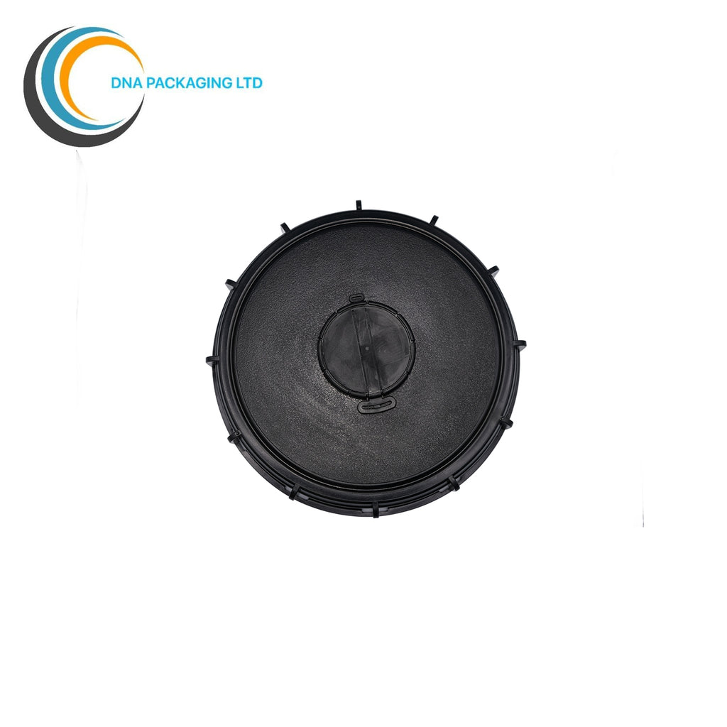 IBC Lid - 220mm Black Vented