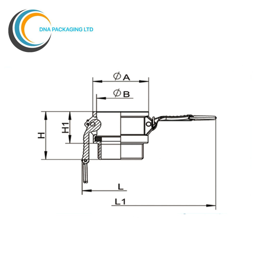 Stainless Steel 316 Type B - 1/2"