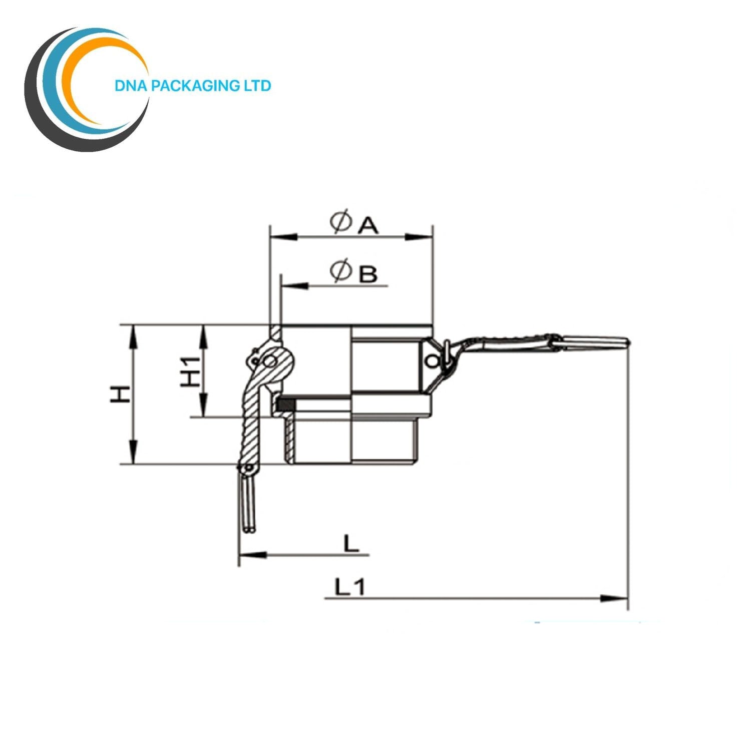 Stainless Steel 316 Type B - 1/2"