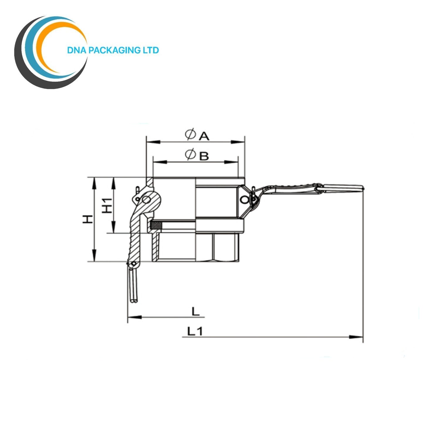Stainless Steel 316 Type D - 1/2"