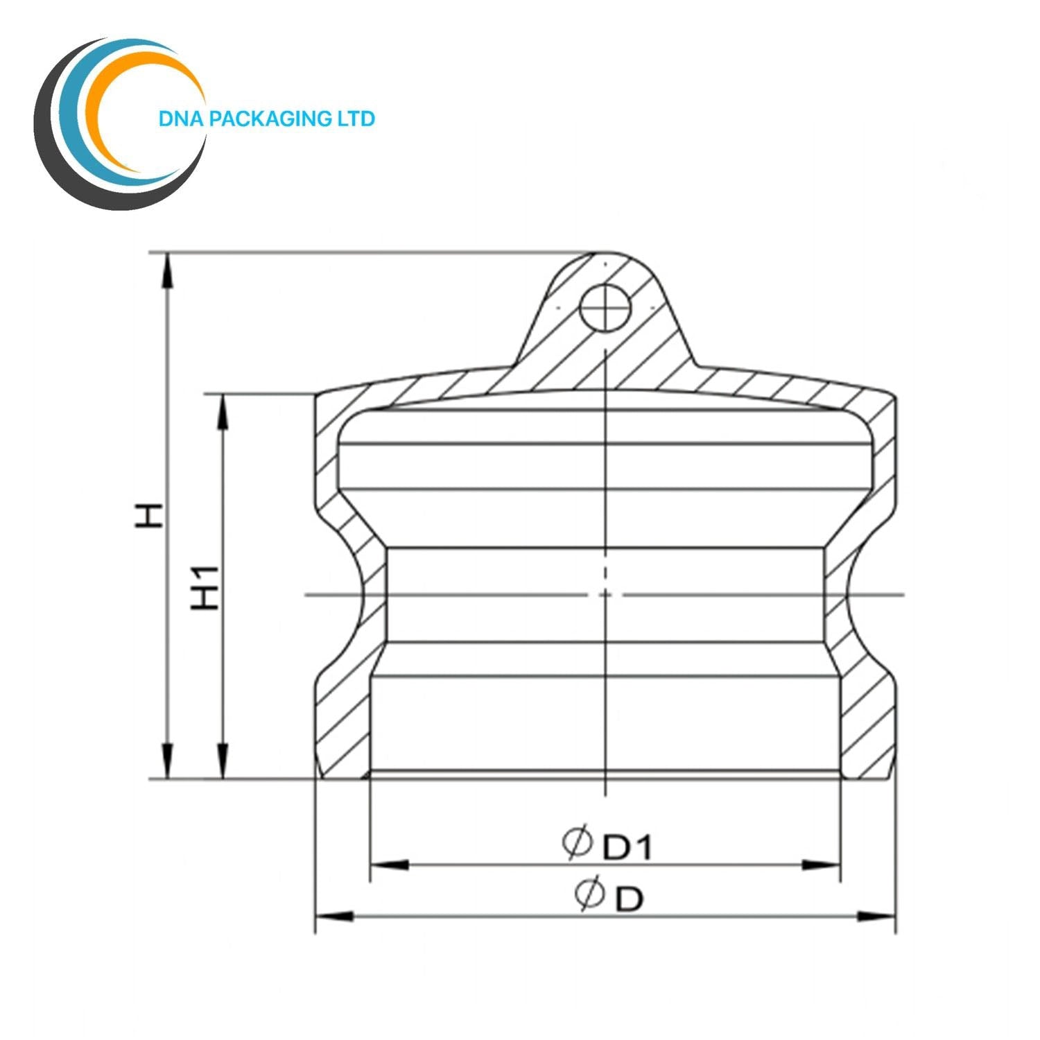Stainless Steel 316 Type DP - 2"
