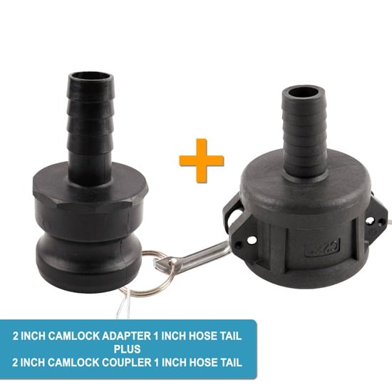 Straight Hose Connection Kit (1 inch)