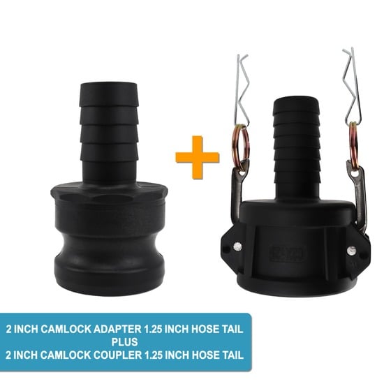 Straight Hose Connection Kit (1.25 inch)
